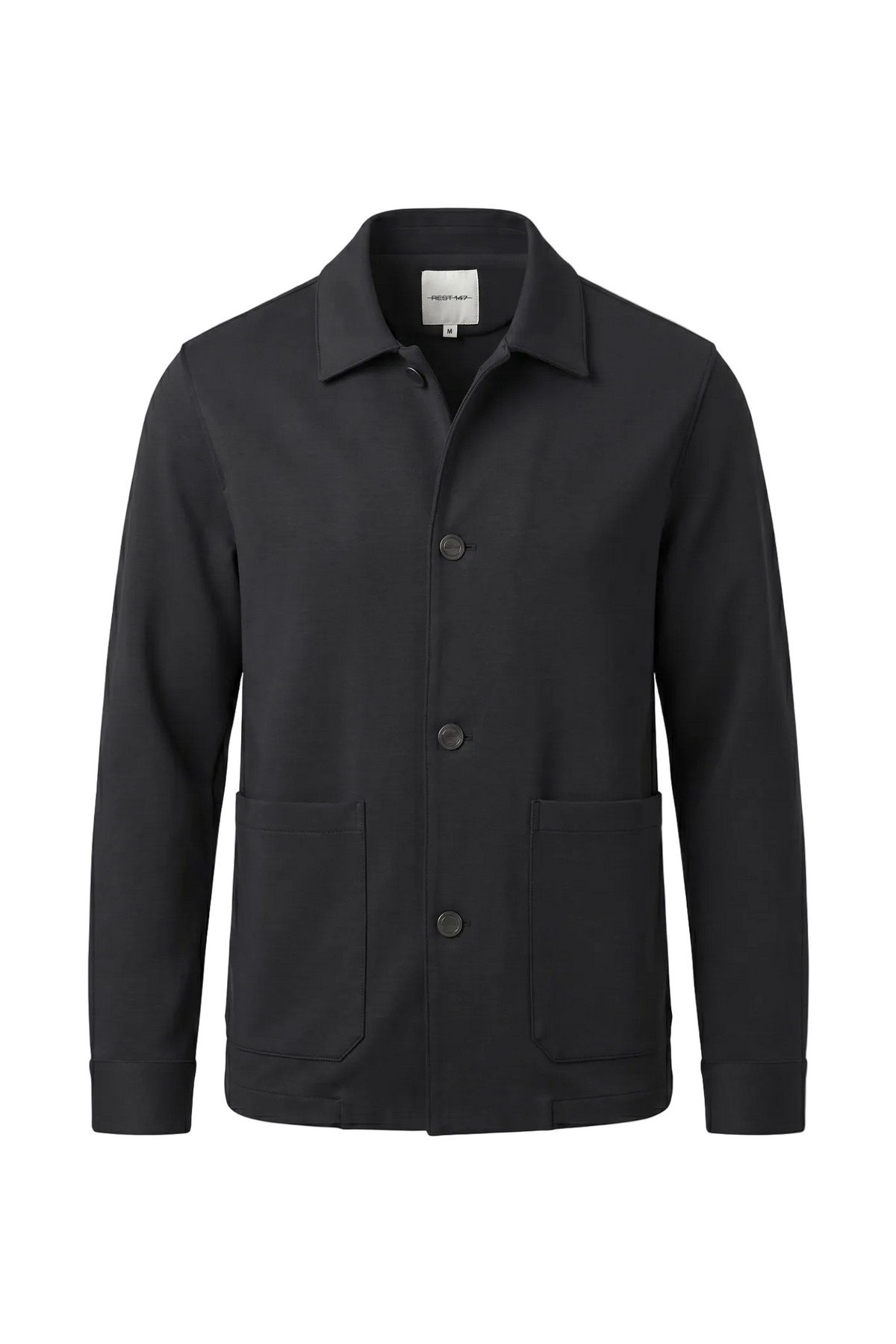 Erkek Relaxed Fit Modal Jacket - Siyah