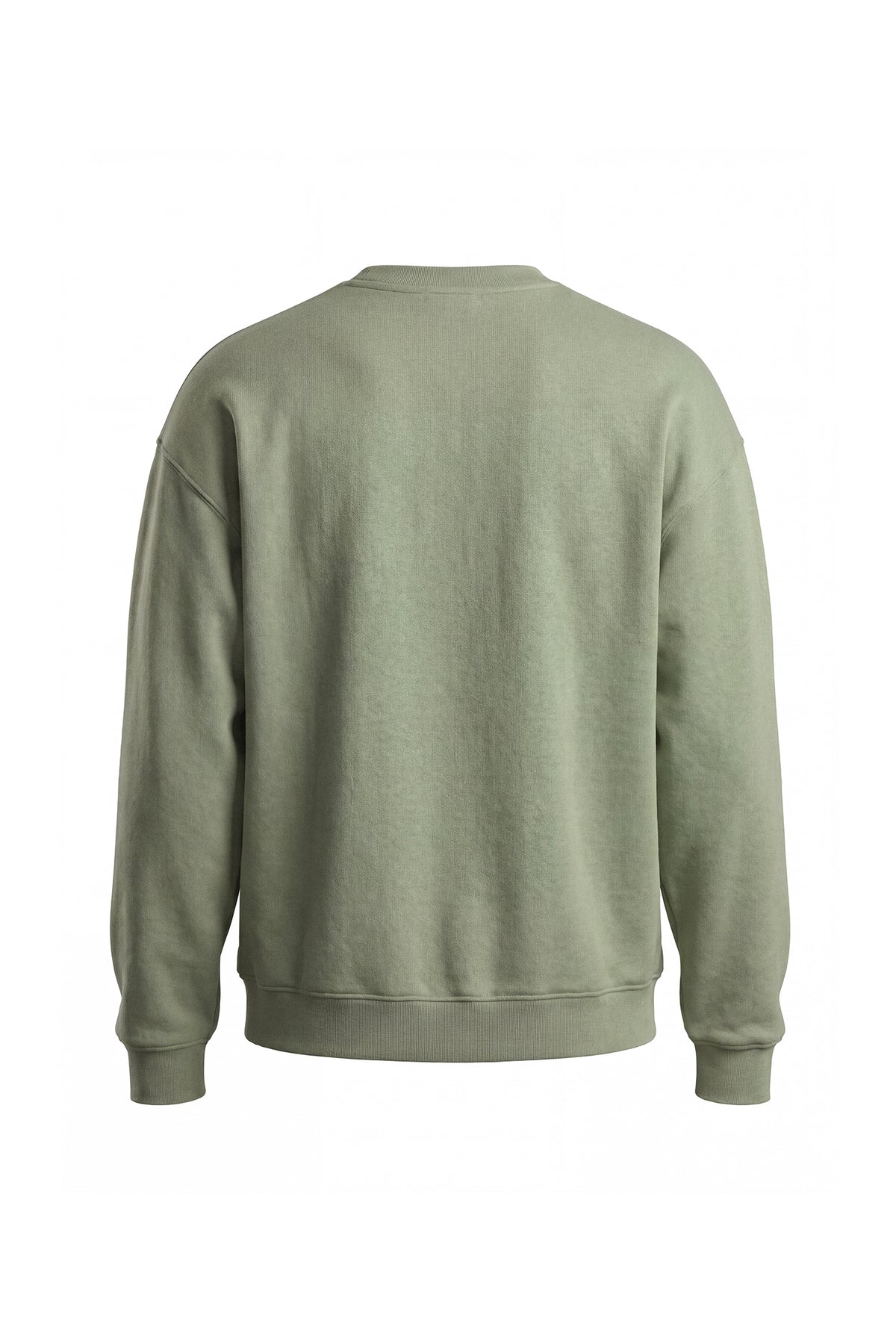 Erkek Relaxed Fit Sweatshirt - Yeşil