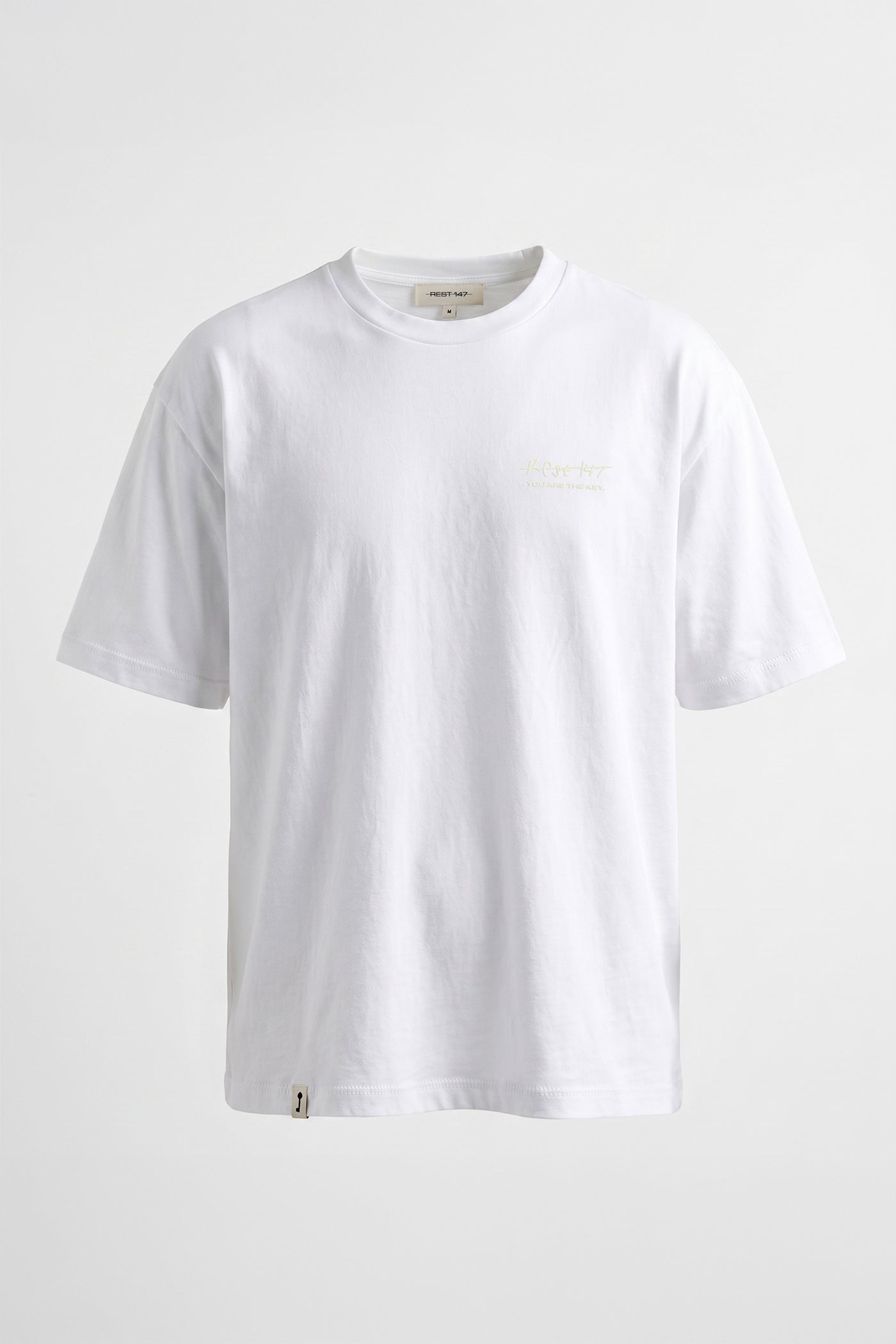 Unisex Oversized Rest 147 Embroidered T-Shirt