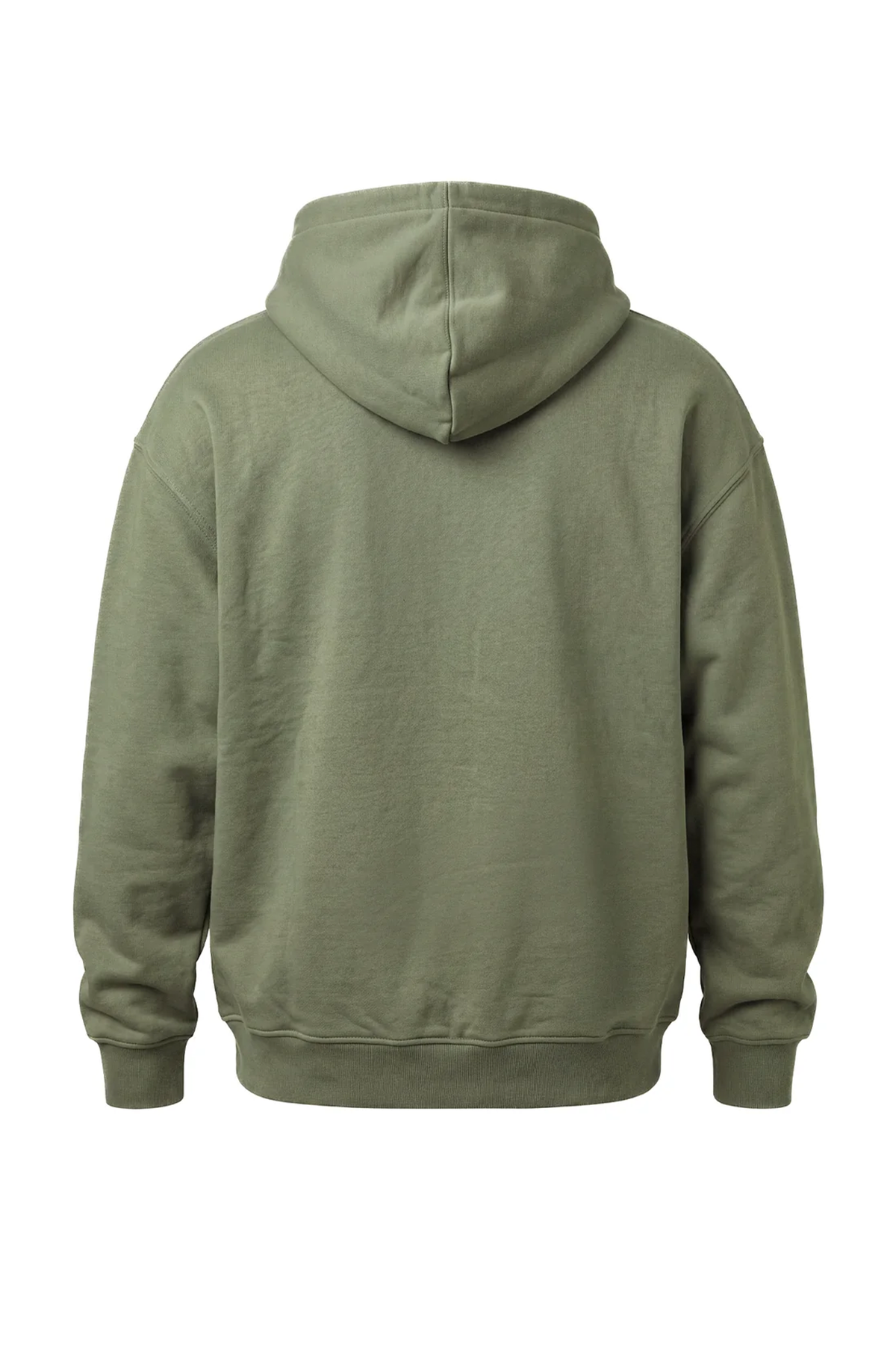 Erkek Relaxed Fit Hoodie - Yeşil