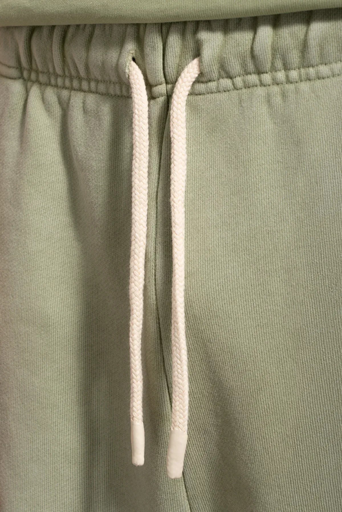 Erkek Baggy Fit Washed Sweatpants - Yeşil - REST 147