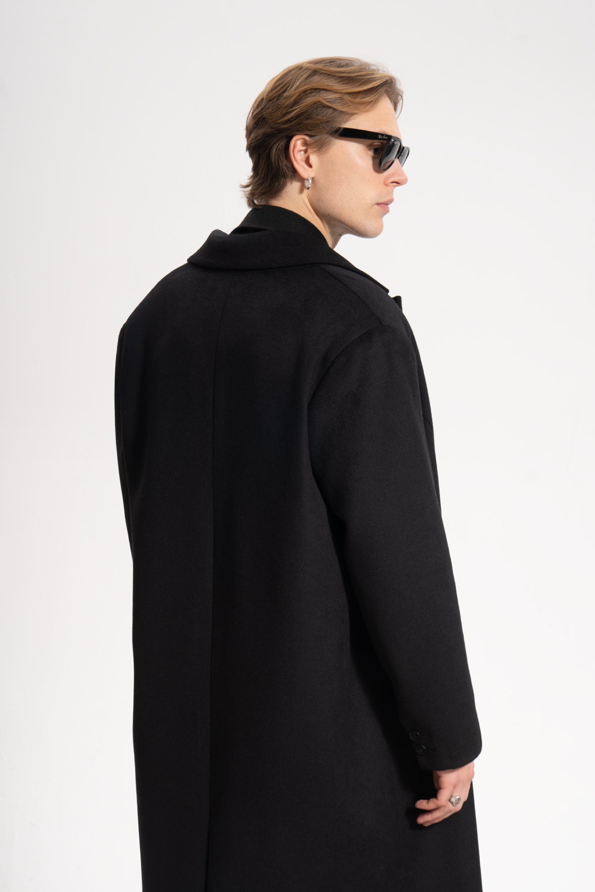 Unisex Relaxed Fit Wool Coat